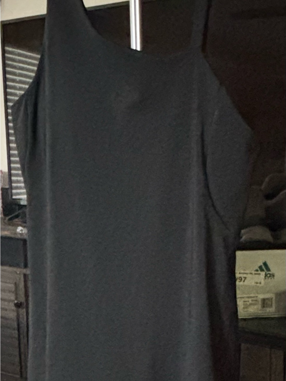 Avia Black Strapless Slip Dress